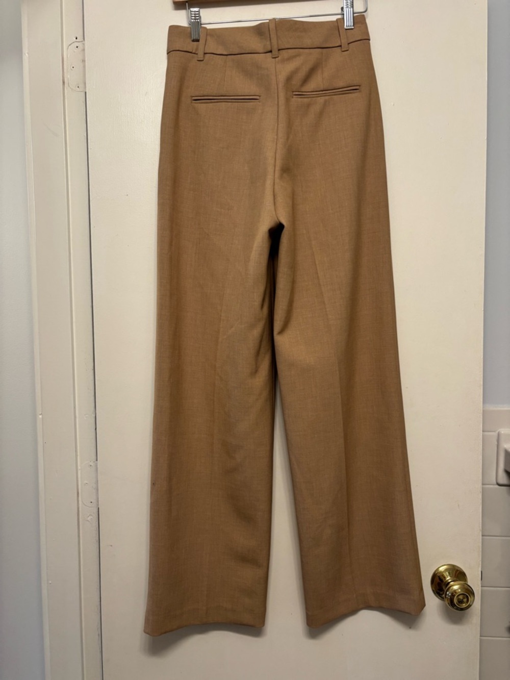 Aritzia Effortless Plants (short) Pleated in Camel - Picture 4 of 6
